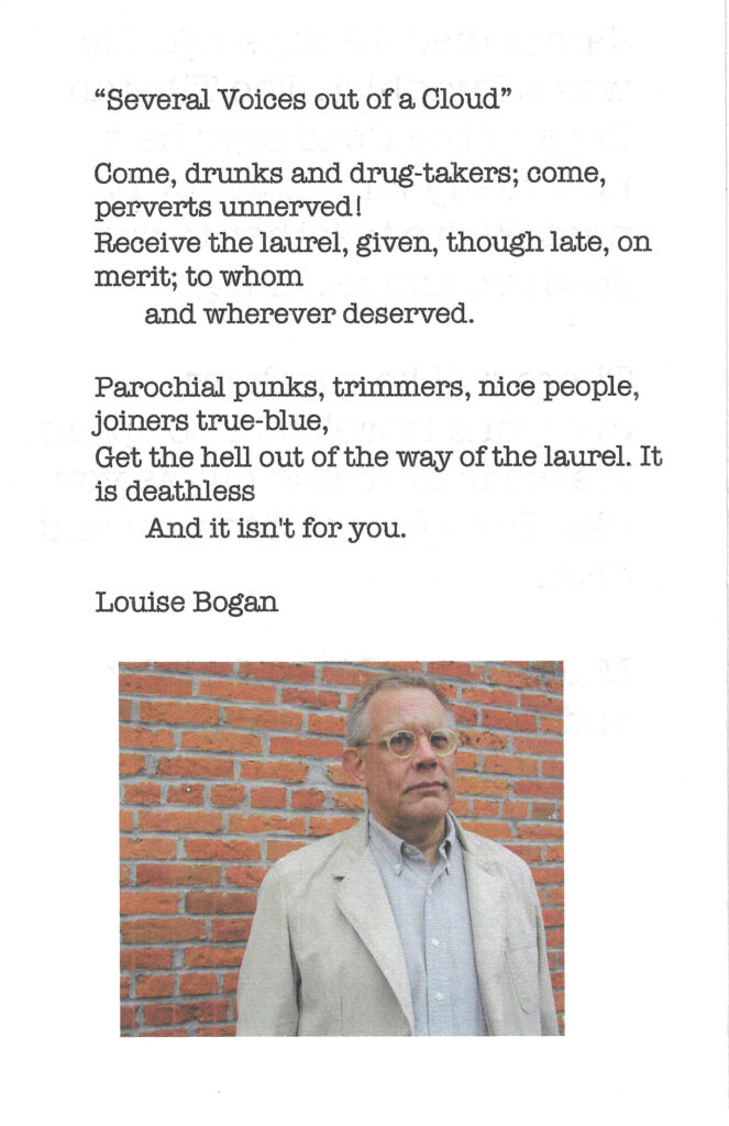 A poem by Louise Bogan